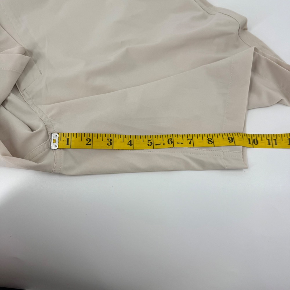 FootJoy Mens Performance Lightweight Golf Shorts Stone Beige 40 New with tags - Picture 8 of 13